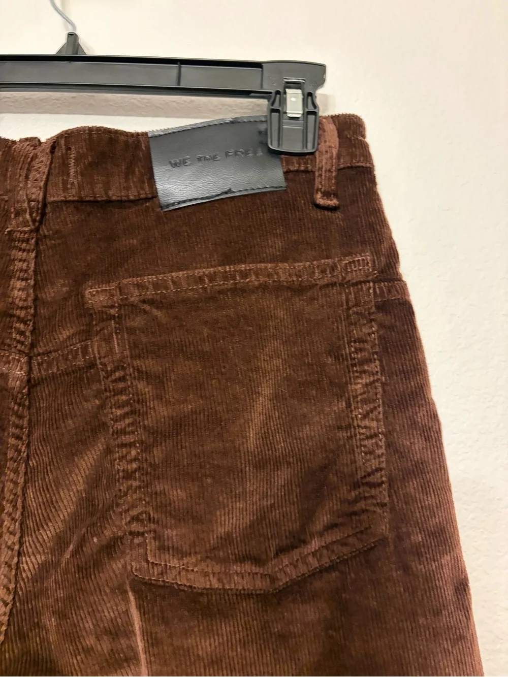 Free People We The Free Deep Trance Corduroy Boyfriend Pants 26 NWT